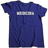 Camisa Masculina Curso Profissão Medicina Médico Fac 073 Tamanho P Cor Azul