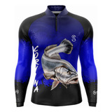 Camisa Masculina De Pesca Prot Uv50 Dry Superking Sk20
