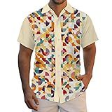Camisa Masculina Havaí Com Estampa Clássica