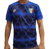 Camisa Masculina Itália Lotto Proteção Solar