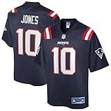 Camisa Masculina Mac Jones Navy New England Patriots Pro Line