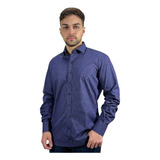 Camisa Masculina Manga Longa Xadrez Slim Fit Sr
