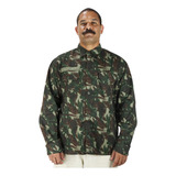 Camisa Masculina Militar Tática Ripstop Comfort Camuflado