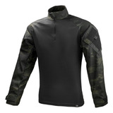 Camisa Masculina Multicam Black Militar Paintball Airsoft