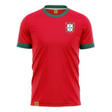 Camisa Masculina Portugal 1966 Retrô