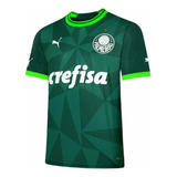 Camisa Masculina Puma Palmeiras Home I Torcedor 2023 Verde