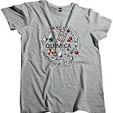 Camisa Masculina Química Tamanho P Cor Cinza