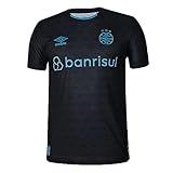 Camisa Masculina Umbro Grêmio Oficial 3 2023 S N Preto M