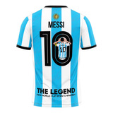 Camisa Messi Comemorativa Copa Do Mundo