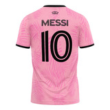 Camisa Messi Rosa E Preto Inter