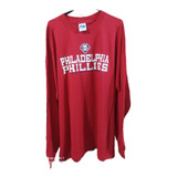 Camisa Mlb Philadelphia Phillies Vermelha Tam