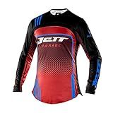 Camisa Motocros Jett Armage Vermelho Preto P