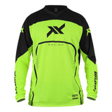 Camisa Motocross Cross Sax Amarelo Mattos Trilha Off Road