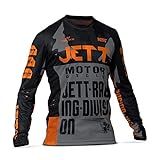 Camisa Motocross Jett Factory Edition 3 Laranja M
