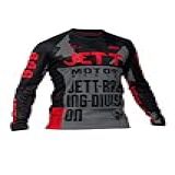 Camisa Motocross Jett Factory Edition 3 Vermelho GG