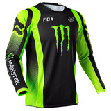 Camisa Motocross Trilha Fox 180 Monster Preto Fox Racing