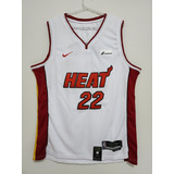 Camisa Nba Miami Heat Branca 22 Butler Envio 24h
