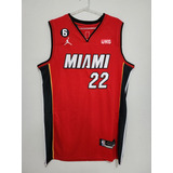 Camisa Nba Miami Heat Vermelha 22 Butler Envio 24h