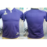 Camisa Nfl Futebol Americano Anos 90 Juvenil Roxa