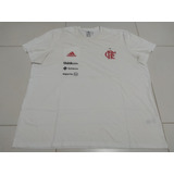 Camisa Oficial Flamengo adidas Basquete Branca