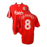 Camisa Oficial Liverpool 2006/2007 Gerrard Champions League