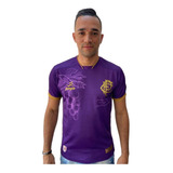 Camisa Oficial Paulista De Jundiaí Iii Lilás