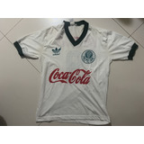 Camisa Palmeiras adidas Coca Cola Branca Anos 80