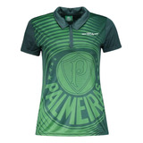 Camisa Palmeiras Feminina Camiseta Blusa Licenciada Verde