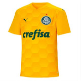 Camisa Palmeiras Gk Amarela Libertadores 2020
