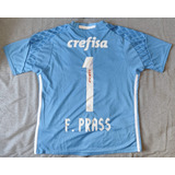 Camisa Palmeiras Goleiro 2016 Fernando Prass Infantil 12