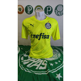 Camisa Palmeiras Goleiro Gk Verde Limao Gg 2023 Puma Oficial