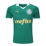 Camisa Palmeiras Puma Verde Masculina Torcedor Original 2024