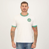 Camisa Palmeiras Retrô 1973 Branca E Verde