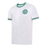 Camisa Palmeiras Retrô 1973 Comemorativa Brasileiro Branca