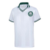 Camisa Palmeiras Retrô 1998 Copa Do Brasil Branca Oficial