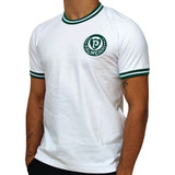 Camisa Palmeiras Retro Branca Segunda Academia