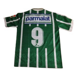 Camisa Palmeiras Rhummel Parmalat Original De 1993 Usada