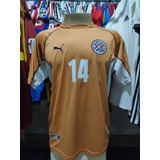 Camisa Paraguai Copa Do Mundo 2002 Gavilan 14 Oficial