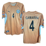 Camisa Paraguai Puma 2002 Gamarra