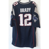 Camisa Patriots  12 Tom Brady Nfl Futebol Americano Nike