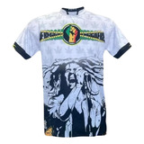Camisa Peita Mandrake Bob Marley Reggae Jamaica Branca