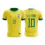Camisa Personalizada Brasil Copa Do Mundo