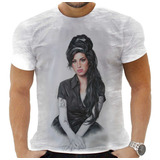 Camisa Personalizada Camiseta Amy Winehouse Rock Soul Jazz 4