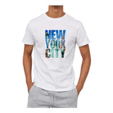 Camisa Personalizada Camiseta New York City Masculina Unisse