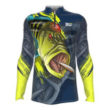 Camisa Pesca Com Proteção Solar Dry Fit Blusa Camiseta