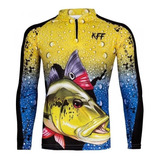 Camisa Pesca Com Proteção Solar Uv Manga Longa King Brasil