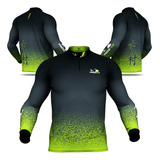 Camisa Pesca Presa Viva Renan Nakamura Nk 05 Dry Flex Uv30 