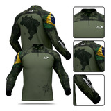 Camisa Pesca Sublimada Presa Viva Proteção Uv Envio Rapido