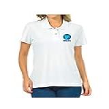 Camisa Polo Feminina Logo Simbolo Curso Geografia Bordado