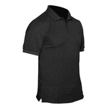 Camisa Polo Guartelá Tactical Masculina Preta Tática